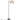 63'' Dimmable Arc Rattan Floor Lamp