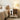 Dog Bed Side Table Wooden Dog Condo with Bone-shape Window and