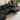 280*130*85 U-shaped 4-seat Linen Seat Frame Wooden Frame Back Iron