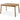 3 Pieces Acacia Wood Table Bench Dining Set for & Furniture with 2