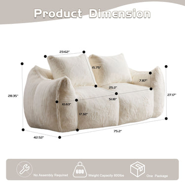Giant Bean Bag Couch for Adults