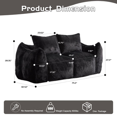 Giant Bean Bag Couch for Adults