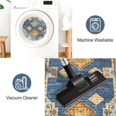 100% Non Slip Kitchen Rugs Sets of 3 Washable Boho Kitchen Mats for