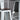 3 Piece Industrial Dining Table Set
