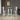 3 Piece Industrial Dining Table Set
