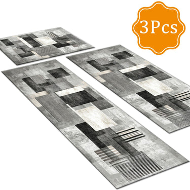 Three-piece Kitchen Rug Set
