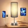 Small Bedside Lamp Touch Table Lamp 3-way Dimmable Nightstand Lamp