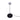 Black Torchiere Floor Lamp