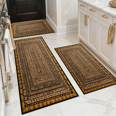 Three-piece Kitchen Rug Set
