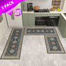 Kitchen Rug Sets 3 Piece with Runner Non Slip Kitchen Rugs and Mats