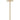 63.25-inch Perspicio Solid Crystal Orb Gold Column Floor Lamp