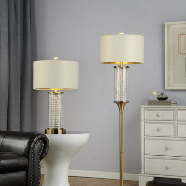 62.25-inch Pluviam Crystal Floor Lamp