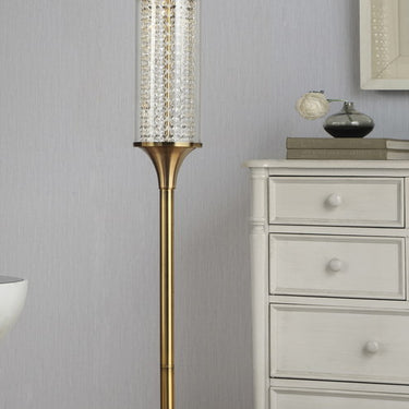 62.25-inch Pluviam Crystal Floor Lamp