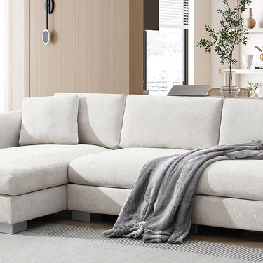 96*56" Modern Cloud Sectional Sofa