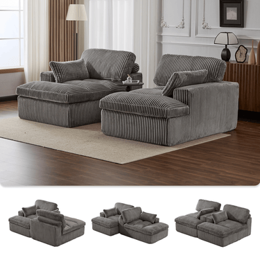 Double Chaise Lounge Chair