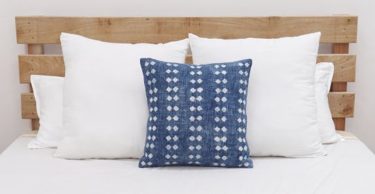 SPP Pillow Cover Boho Pillow Cover Indigo Blue Pillow Cover 18x18 Pillow cover Cotton Pillow cover for new year gift