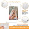 4Pcs Acrylic Photo Frames 5x7In Photo Display Vertically Horizontally Free Standing Desktop Picture Frame