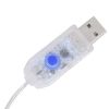 Christmas Icicle Lights 40 pcs Blue Acrylic Remote Control